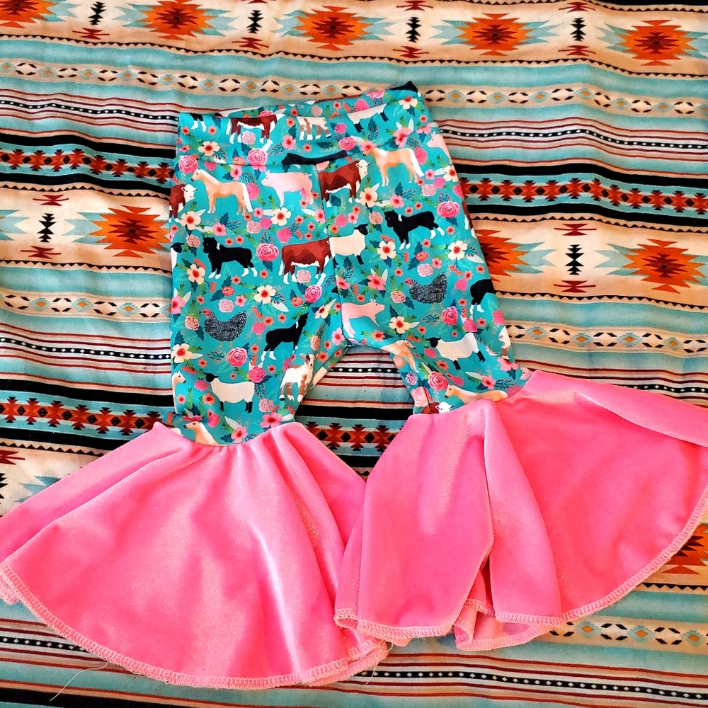 Toddler Girls Bell Bottoms